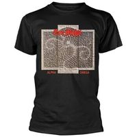 cro-mags camiseta alpha omega para mujer