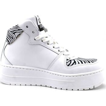 Balada Zapatillas altas Sneaker High Retro White Zebra Black 2SD3291 para mujer