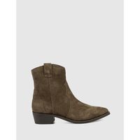another trend botines botin 5644 marron para mujer