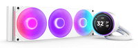 refrigeracion liquida nzxt kraken elite 360 rgb  360mm  ips lcd  blanca