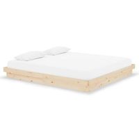 cama matrimonial  cama doble  estructura de cama doble sin colchon madera maciza cfw23341