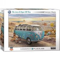 puzzle the love and hope vw bus 1000 piezas