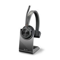 HP Poly Auriculares Poly Voyager 4310 UC monaural + adaptador BT700 USB-A + base de carga