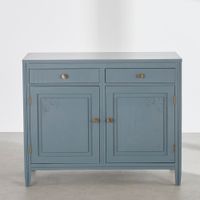 aparador azul de 110 cm