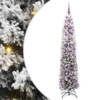 Árbol De Navidad | Decoraciones De Navidad Artificial Verde 180 Cm Pvc, Acero Y Plástico