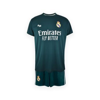 Conjunto Real Madrid Niño 2026/27 Segunda Equipación Réplica Oficial
