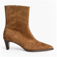 corina zapatos de tacon botin tacon antelina essential para mujer