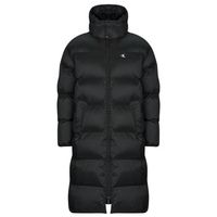 calvin klein jeans abrigo de plumas ls long length hooded nylon puff para hombre