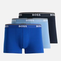 boss bodywear 3 pack power jersey boxer trunks - s