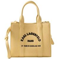 karl lagerfeld bolso pequeno bolso tote villa la vigie amarillo para mujer