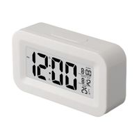 reloj alarma electronico multifuncion hora precisa fecha actual lectura de temperatura ambiental alarma programable con opcion snooze miiow