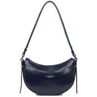 lancaster bandolera bolso suave ace media luna cremallera azul para mujer