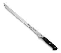cuchillo jamonero acero inoxidable forjado nitrum 300 mm mango negro