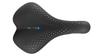 Sillin san marco bioaktive sportive gel suede negro