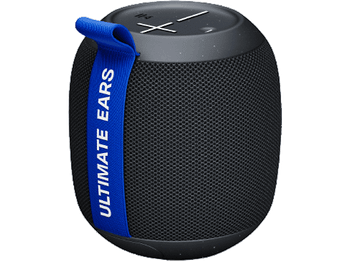 Altavoz inalámbrico - Ultimate Ears Wonderboom Play, 10hs batería, Resistente al agua, IP67, Emparejable, 40m radio, Cable de carga no incluido, Negro