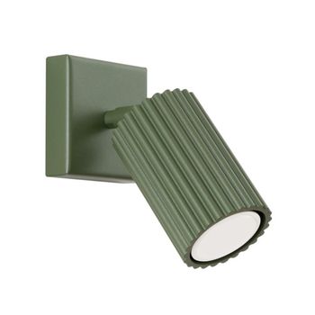 Aplique de pared moto verde