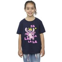 disney camiseta angel fa la la para nina