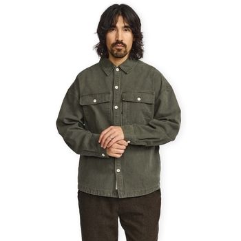 Revolution Camisa manga larga Shirt With Pocket 3253 - Darkgrey para hombre