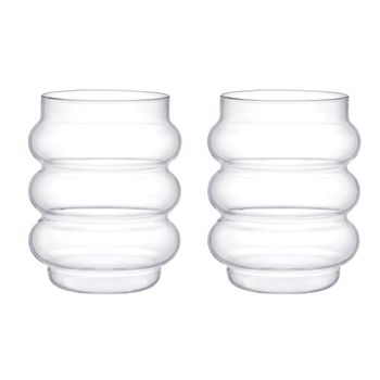 Vasos de agua burbuja 400ml - lote de 2
