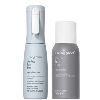 Living Proof Refresh & Revive Style Refresh Mist and Perfect Hair Day Dry Shampoo Duo