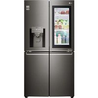 lg american-style smart fridge freezer black gmx936sbhv black