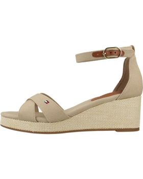 de TOMMY HILFIGER SANDALIAS MUJER MODELO FW0FW08481 COLOR MARRON CLARO ACC
