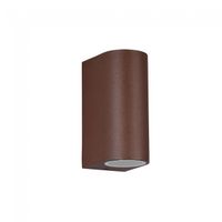 aplique de pared exterior roya ii 2 luces