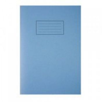 Silvine A4 Exercise Book Ruled Blue PK10