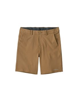 Pantalón de Montaña Patagonia Hydropeak Hybrid Walk - 18 In. Hombre Marrón