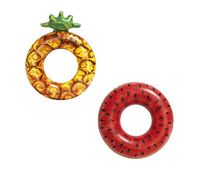 flotador hinchable bestway pina sandia o 116 cm multicolor