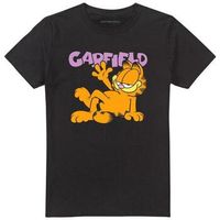 garfield camiseta greeting para mujer