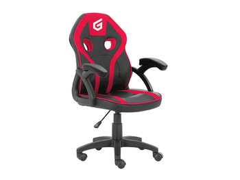 SILLA GAMER JUNIOR CONCEPTRONIC EYOTA06R COLOR NEGRO DETALLES EN ROJO RECUBRIMIENTO PU DE ALTA CALIDAD DISEÑ?O ERGONOMICO