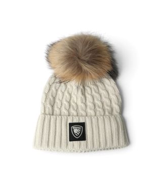 Blauer para mujer. 26WBLDA05562 Bufanda Marotta blanco roto (OSFA), Casual, Lana, Poliamida