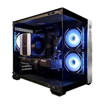 PC Sobremesa IBUYPOWER Legend Flow Plus AMD Ryzen 7 9800X3D 32GB 1TB SSD RTX 5070 Windows 11 WiFi6