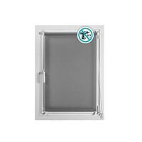 estor enrollable clipfix 150x180cm gris asfalto cintacor - storplanet