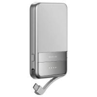 power bank ecoflow rapid magnetico 5000mah pd30 30wqi2 15w usb-c plateado