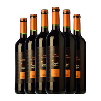 Canals & Munné Vino Tinto Noir Princeps Penedès Roble 75 Cl 13.5% Vol. (pack De 6 Unidades)