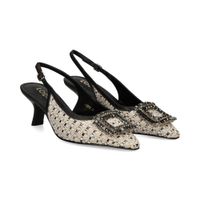 lodi zapatos de tacon medio mujer - negro talla 37