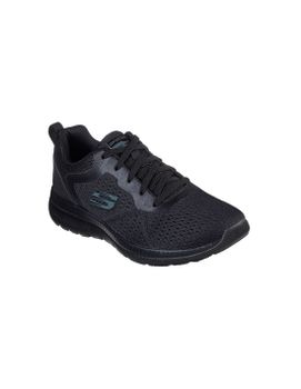 Zapatillas Skechers Bountiful - Quick Pa Mujer Black Engineered Mesh / Trim
