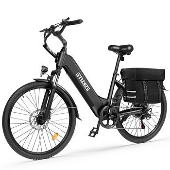 Bicicleta Eléctrica Eskute C202 250w 48v17.5ah 26'' Accesorios - Negro