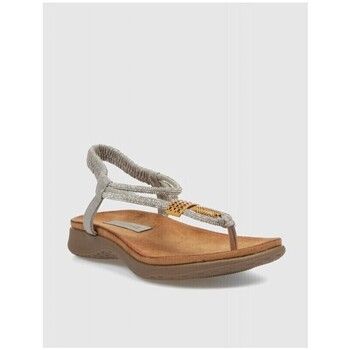 Kamome Trends Sandalias SANDALIA LUANE PLATA para mujer
