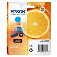 epson 33xl t3362 cartucho de tinta cian xl original