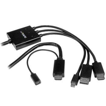 Cable Adaptador StarTech HDMI, DisplayPort y Mini DisplayPort a HDMI 2m
