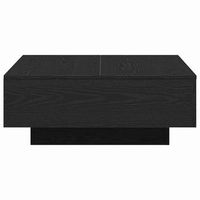 mesa de cafe  mesa de centro roble negro 80 x 80 x 31 cm
