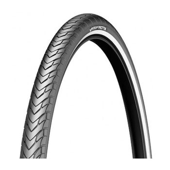 Michelin Cubierta Protek 700X35C Acces Line Rigida Flanco Reflectante 37-622  MICHELIN   de ciclismo para bicicleta