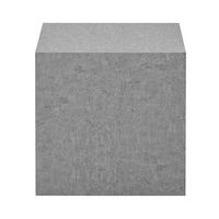 mesa de centro de marmol amiri m - 50 x 50 cm gris
