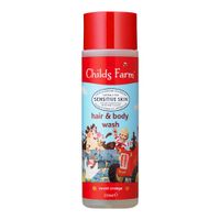 childs farm sweet orange hair  body wash