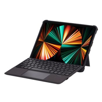 Royal Bailey T5209d Funda Con Bluetooth Teclado Para Ipad Air 13(2024)/ipad Pro 12.9(2022/2021/2020/2018) Negro