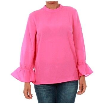 Only Blusa 15149954 ONLTOKE FLARE 3/4 TOP WVN FUCHSIA PURPLE para mujer
