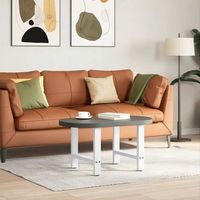 patas de mesa de centro acero blanco 2 uds  patas para mesa 60x42-43 cm